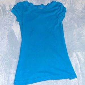 Blue short sleeve shirt